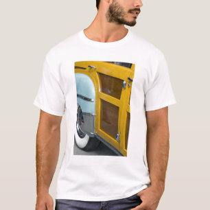 WA, Seattle, klassieke Amerikaanse auto. 2 T-shirt