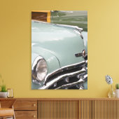 WA, Seattle, klassieke Amerikaanse auto. 3 Canvas Afdruk (Insitu (Woonkamer))