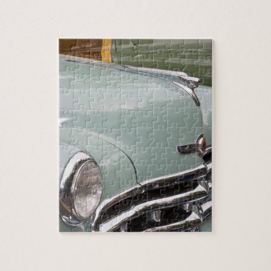 WA, Seattle, klassieke Amerikaanse auto. 3 Legpuzzel (Verticaal)