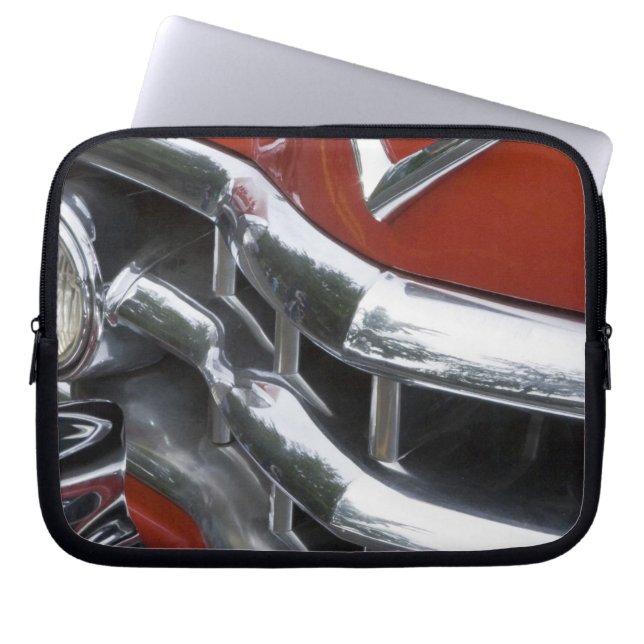 WA, Seattle, klassieke Amerikaanse auto. 4 Laptop Sleeve (Voorkant)