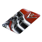 WA, Seattle, klassieke Amerikaanse auto. 4 Magneet (Linkerzijde)