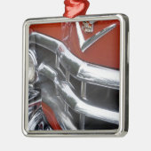 WA, Seattle, klassieke Amerikaanse auto. 4 Metalen Ornament (Links)