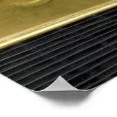 WA, Seattle, klassieke Amerikaanse auto. Poster (Hoek)