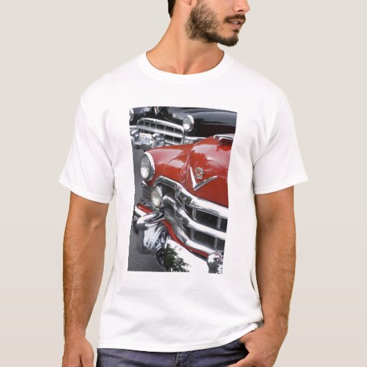 WA, Seattle, klassieke Amerikaanse auto. T-shirt (Voorkant)