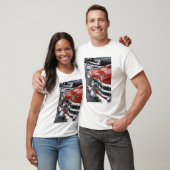 WA, Seattle, klassieke Amerikaanse auto. T-shirt (Unisex)