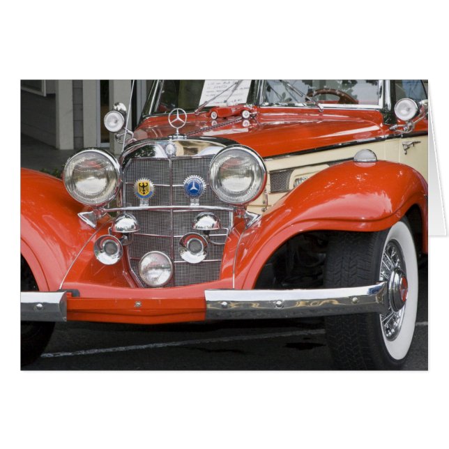 WA, Seattle, klassieke Duitse auto. 2 (Voorkant Horizontaal)