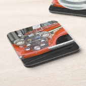 WA, Seattle, klassieke Duitse auto. 2 Bier Onderzetter (Linkerzijde)