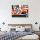 WA, Seattle, klassieke Duitse auto. 2 Canvas Afdruk (Insitu (Slaapkamer))