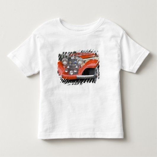 WA, Seattle, klassieke Duitse auto. 2 Kinder Shirts (Voorkant)
