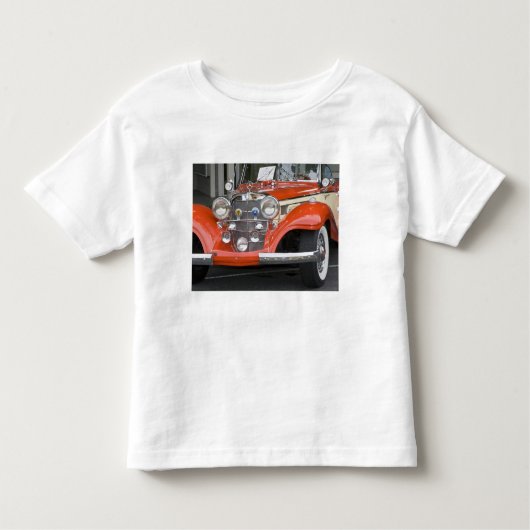 WA, Seattle, klassieke Duitse auto. 2 Kinder Shirts (Voorkant)