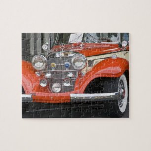 WA, Seattle, klassieke Duitse auto. 2 Legpuzzel