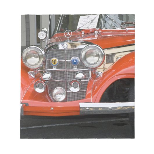 WA, Seattle, klassieke Duitse auto. 2 Notitieblok (Voorkant)