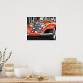 WA, Seattle, klassieke Duitse auto. 2 Poster (Keuken)