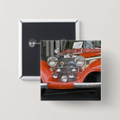 WA, Seattle, klassieke Duitse auto. 2 Vierkante Button 5,1 Cm (Voorkant /achterkant)