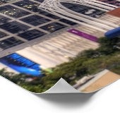 WA, Seattle, Mount Rainier uit Kerry Park Poster (Hoek)