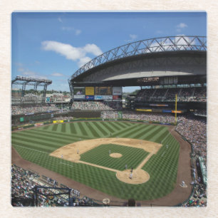 WA, Seattle, Safeco Field, honkbal Mariners Glazen Onderzetter