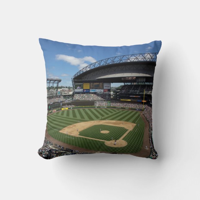 WA, Seattle, Safeco Field, honkbal Mariners Kussen (Voorkant)