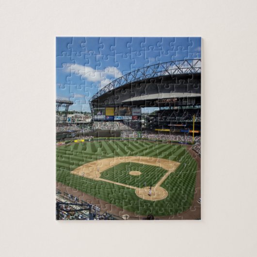 WA, Seattle, Safeco Field, honkbal Mariners Legpuzzel (Verticaal)