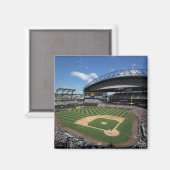 WA, Seattle, Safeco Field, honkbal Mariners Magneet (Voorkant / Achterkant)