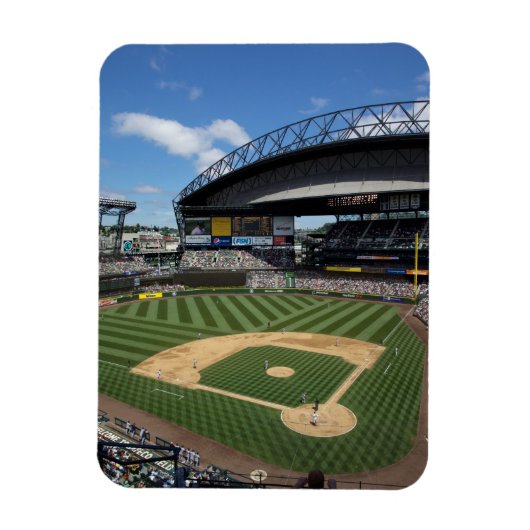 WA, Seattle, Safeco Field, honkbal Mariners Magneet (Verticaal)