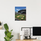 WA, Seattle, Safeco Field, honkbal Mariners Poster (Thuiskantoor)