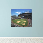 WA, Seattle, Safeco Field, honkbal voor zeelieden Canvas Afdruk (Insitu (Houten vloer))