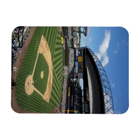 WA, Seattle, Safeco Field, honkbal voor zeelieden Magneet (Horizontaal)