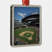 WA, Seattle, Safeco Field, honkbal voor zeelieden Metalen Ornament (Rechts)