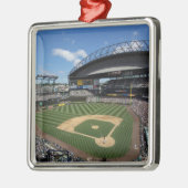 WA, Seattle, Safeco Field, honkbal voor zeelieden Metalen Ornament (Links)