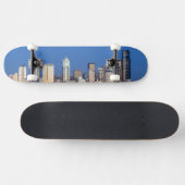 WA, Seattle, Seattle skyline en Elliott Bay 3 Persoonlijk Skateboard (Horizontaal)