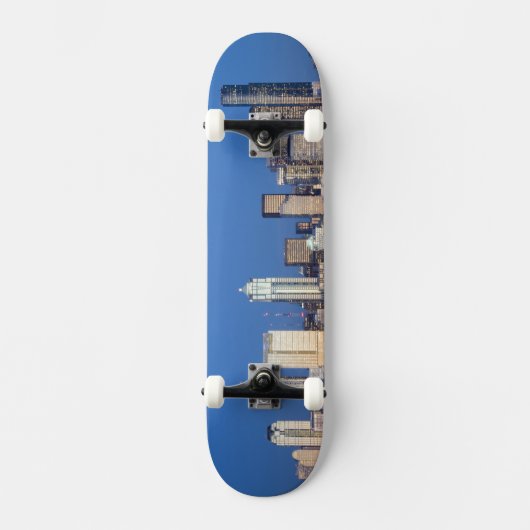 WA, Seattle, Seattle skyline en Elliott Bay 3 Persoonlijk Skateboard (Voorkant)