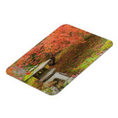 WA, Seattle, Washington Park Arboretum, Japans 2 Magneet (Linkerzijde)