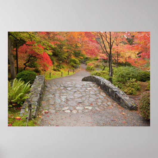 WA, Seattle, Washington Park Arboretum, Poster (Voorkant)