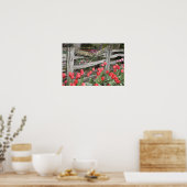 WA, Skagit Valley, Roozengaarde Tulpen tuin, Poster (Keuken)