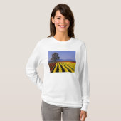 WA, Skagit Valley, Skagit Valley Tulip 2 T-shirt (Voorkant volledig)