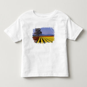 WA, Skagit Valley, Skagit Valley Tulp 2 Kinder Shirts