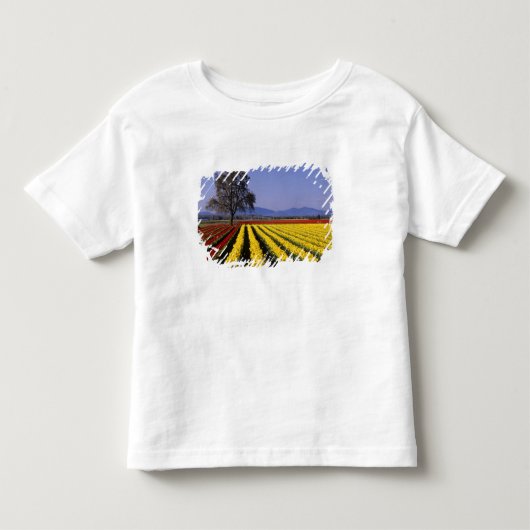 WA, Skagit Valley, Skagit Valley Tulp 2 Kinder Shirts (Voorkant)