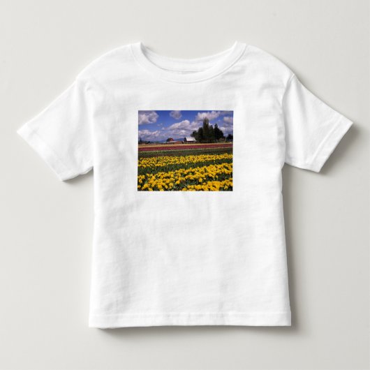 WA, Skagit Valley, Skagit Valley Tulp Kinder Shirts (Voorkant)