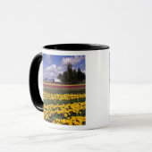 WA, Skagit Valley, Skagit Valley Tulp Mok (Voorkant links)