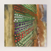 WA Skagit Valley Tulip Fields Spring Dreaming Legpuzzel (Horizontaal)