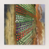 WA Skagit Valley Tulip Fields Spring Dreaming Legpuzzel (Horizontaal)