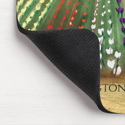 WA Skagit Valley Tulip Fields Spring Dreaming Muismat (Hoek)