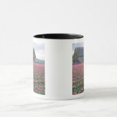 WA, Skagit Valley, Tulpveld en Schuur Mok (Midden)