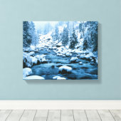 WA, Wenatchee National Forest, Cascade Canvas Afdruk (Insitu (Houten vloer))