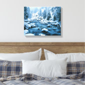 WA, Wenatchee National Forest, Cascade Canvas Afdruk (Insitu (Slaapkamer))