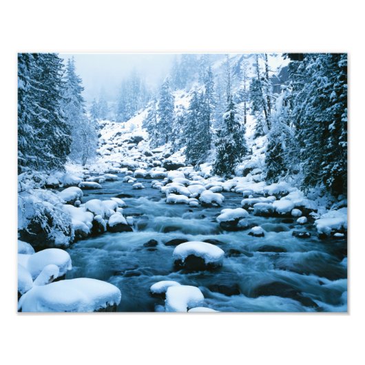 WA, Wenatchee National Forest, Cascade Foto Afdruk (Voorkant)