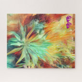 Wa-Wo Wave NFT Art Collectie DRIEST SUCCULENT 25 Legpuzzel (Horizontaal)