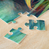 Wa-Wo Wave NFT Art Collectie DRIEST SUCCULENT 25 Legpuzzel (Zijkant)