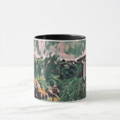 Wa-Wo Wave NFT Art - REFLECTIES OP MIJN VENSTER 32 Mok (Midden)