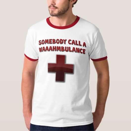 Waaahmbulance T-shirt (Voorkant)
